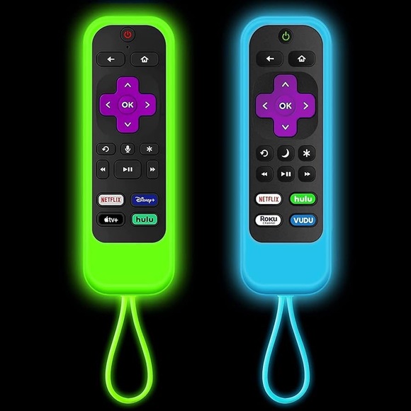 2Pack Glow in the dark Remote Controller Cover - Picture 2 of 6